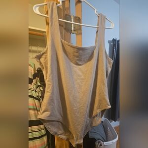 Old Navy Women's Beige Bodysuit